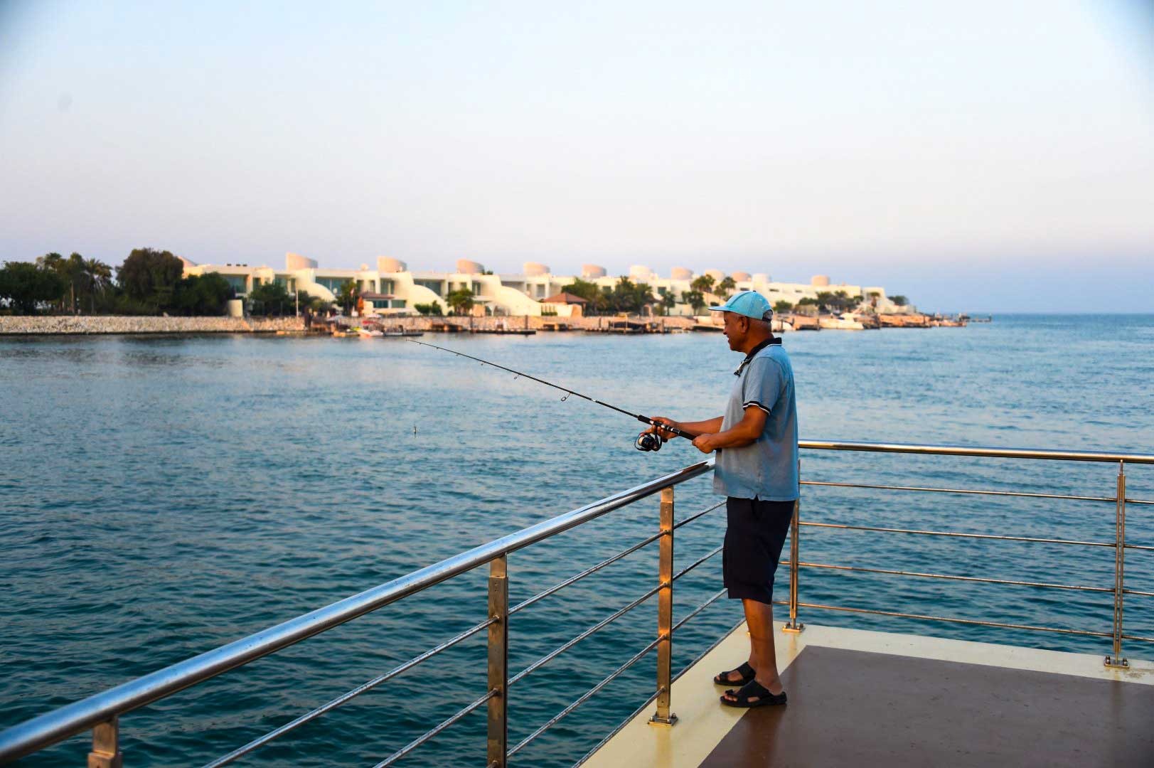 Fishing platforms